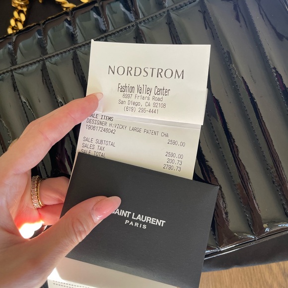 YSL PATENT VICKY - Picture 7 of 7